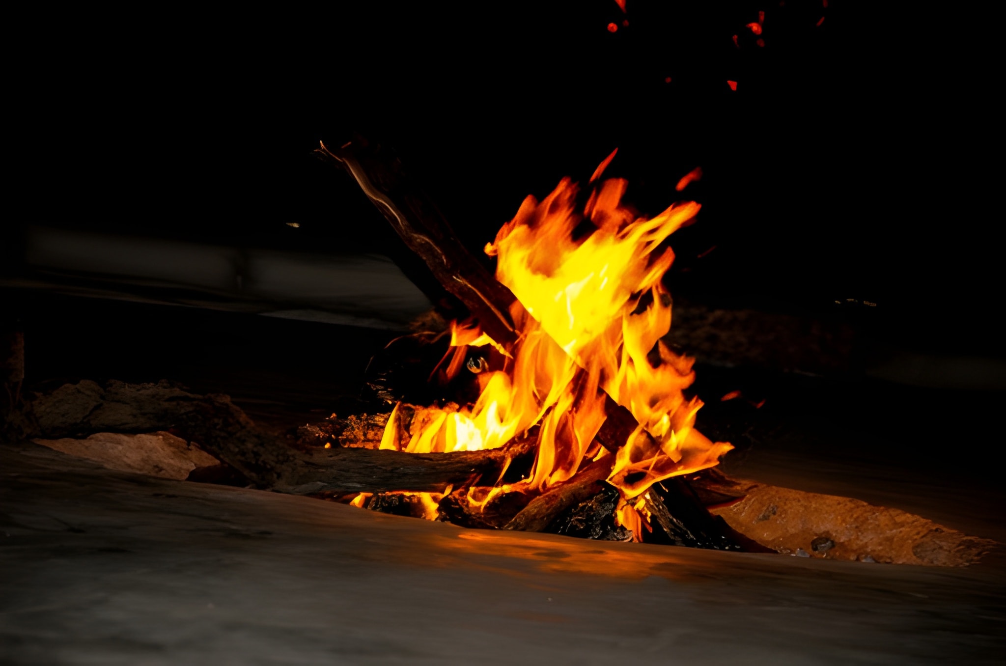 Bonfire on the Dunes